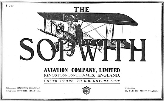 Sopwith Aircraft 1917                                            