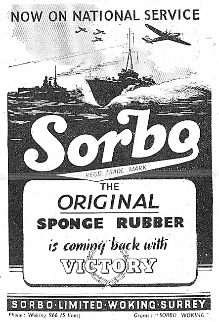 Sorbo Sponge Rubber Applications                                 
