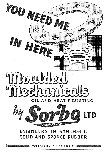 Sorbo Moulded Sponge Rubber Components                           