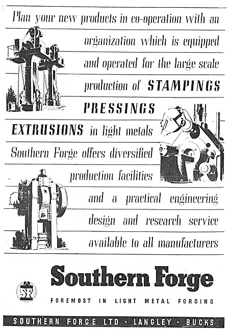 Southern Forge - Aluminium Alloy Forgings, Sections & Tubes      