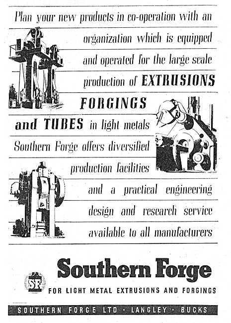 Southern Forge Ltd. Forgings & Tubes For The Aviation Industry   