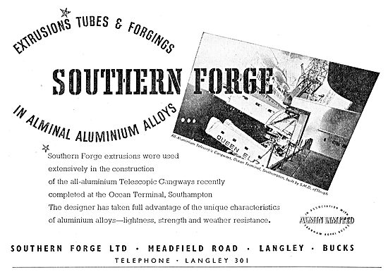 Southern Forge - Aluminium Alloy Forgings, Sections & Tubes      