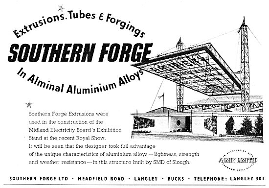 Southern Forge - Aluminium Alloy Forgings, Sections & Tubes      