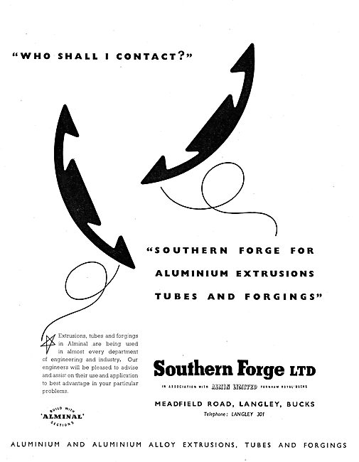 Southern Forge - Aluminium Alloy Forgings, Sections & Tubes      