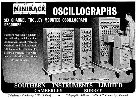 Southern Instruments. Cathode Ray Oscillographs                  