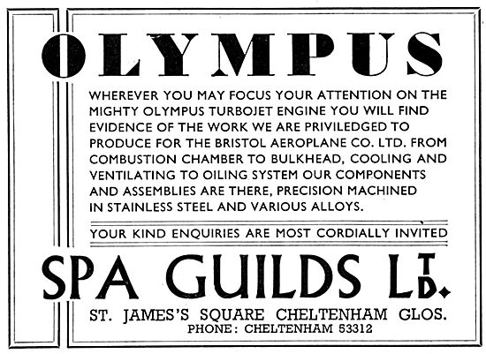 Spa Guilds. Cheltenham. Precision Engineering & Assemblies       