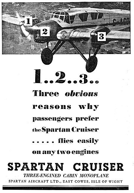 Spartan Cruiser 1934                                             