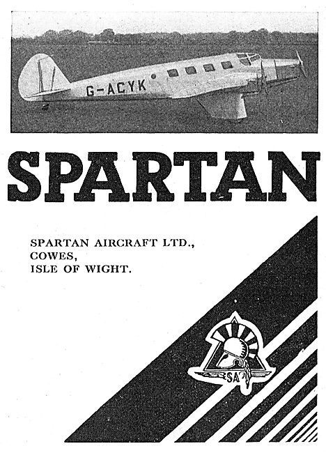 Spartan Aircraft G-ACYK                                          