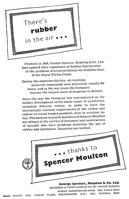 Spencer Moulton Rubber Engineers & Rubber Component Manufacturers