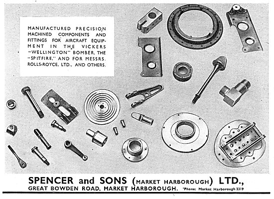 Spencer & Sons Precision Machined Components                     