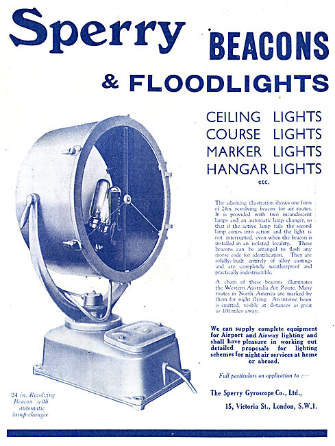 Sperry Beacons & Floodlights - Sperry Marker Lights              