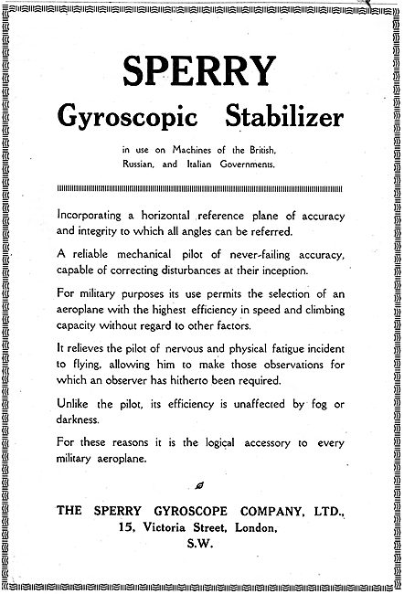 The Sperry Gyroscopic Stabilizer                                 