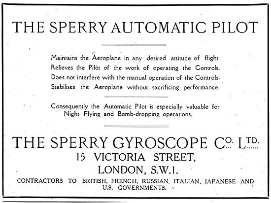 The Sperry Automatic Pilot                                       