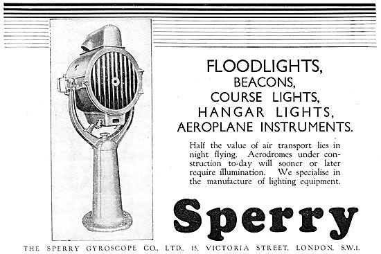 Sperry Aerodrome Floodlights & Beacons                           