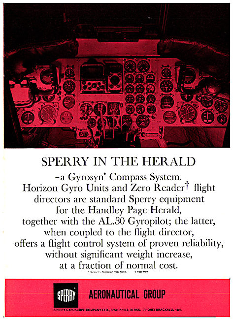 Sperry Aircraft Instruments, Flight Systems & Avionics           