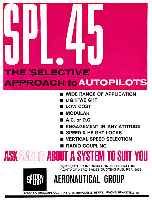 Sperry SPL.45 Autopilot                                          