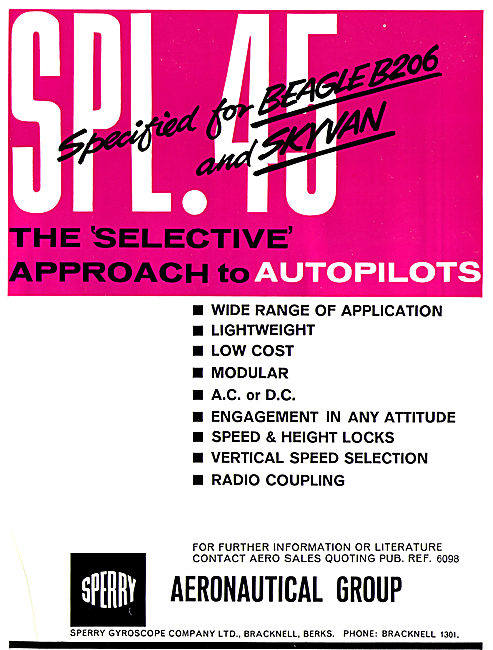 Sperry SPL45 Autopilot                                           