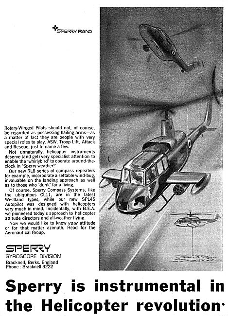 Sperry Helicopter Flight Instruments & Avionics                  