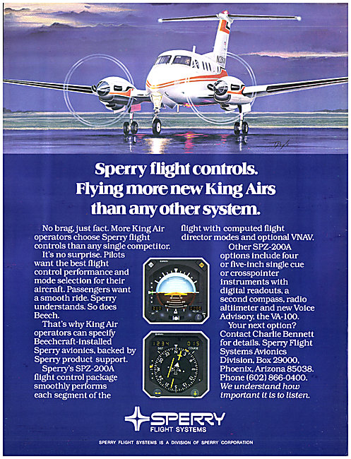 Sperry Flight Control Systems & Aircraft Instruments             