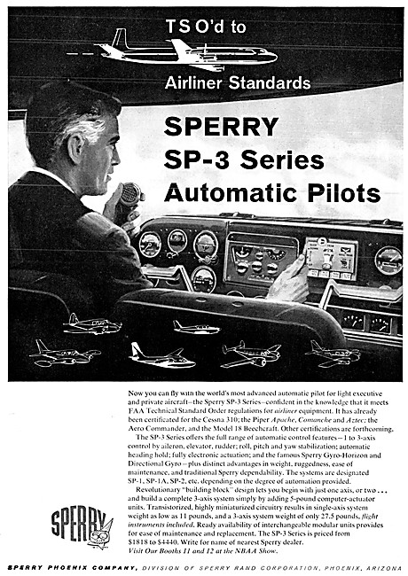 Sperry SP-3 Autopilot                                            