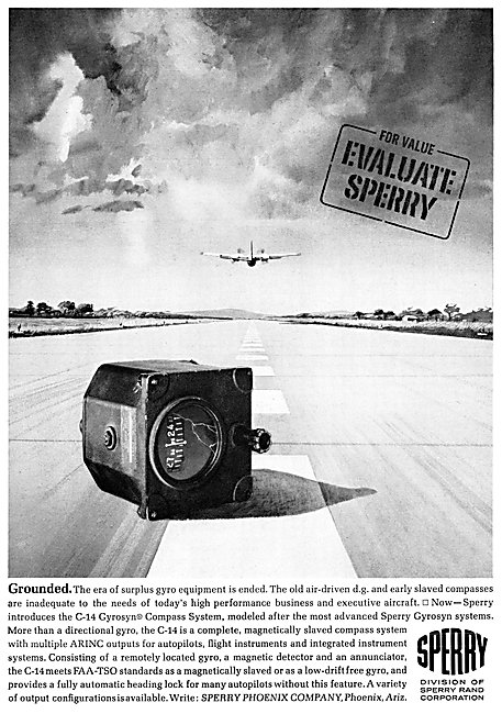 Sperry C-14 Gyrosyn Compass System                               