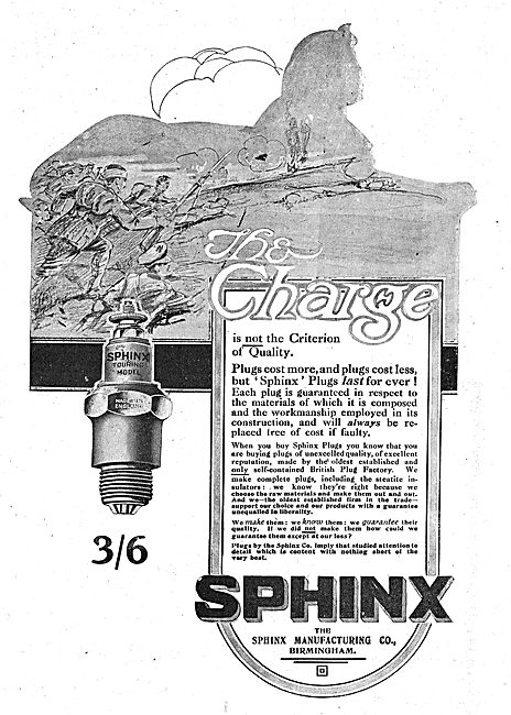 Sphinx Aero Engine Sparking Plugs                                