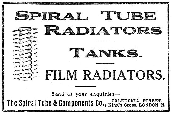 Spiral Tube Aircraft Radiators & Tanks                           