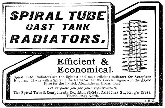 Spiral Tube Cast Tank Engine Radiators                           