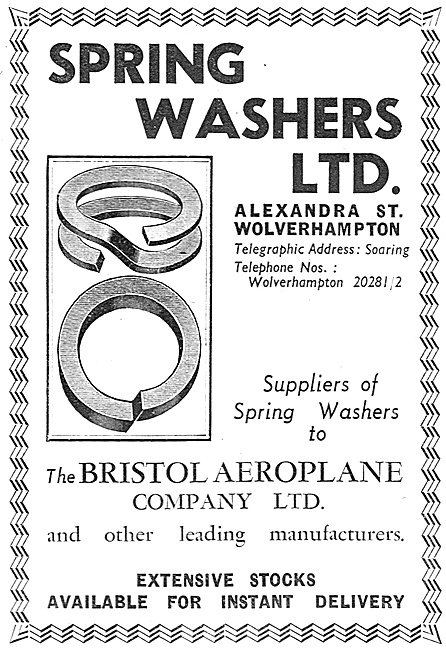 Spring Washers Ltd - Aircraft Grade Spring Washers               