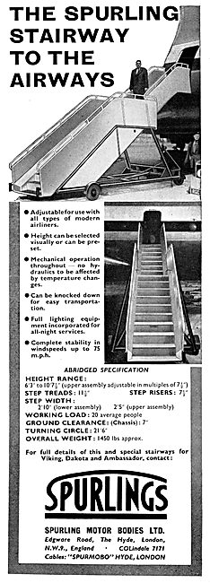 Spurlings Ground Equipment - Spurlings Passenger Boarding Steps  