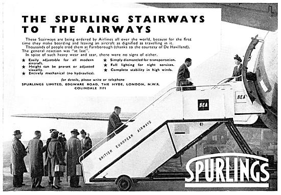 Spurlings Mobile Passenger Stairways                             