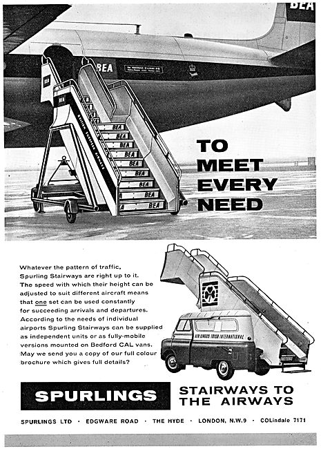 Spurlings Mobile Aircraft Passenger Stairways                    