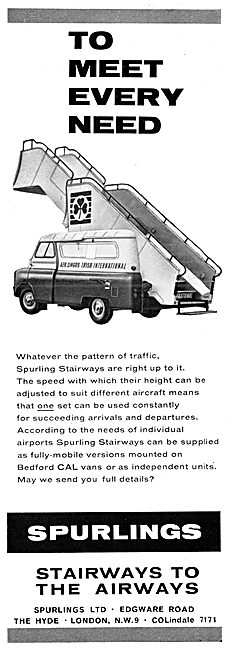 Spurlings Ground Support Equipment - Passenger Stairs            