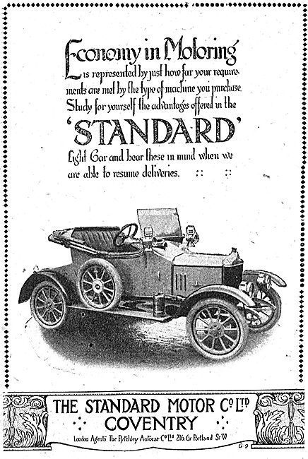 Standard Motor Cars. Coventry                                    