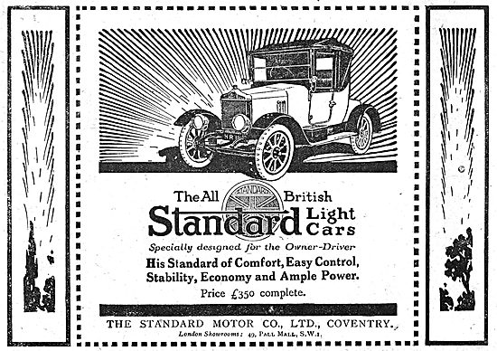 Standard Motor Cars. Coventry                                    