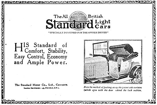 Standard Cars 1919                                               