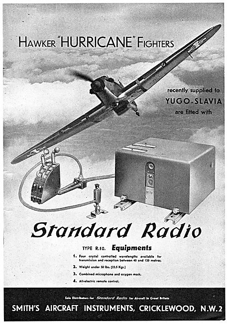Standard Radio Type R.10 Radio 1939                              