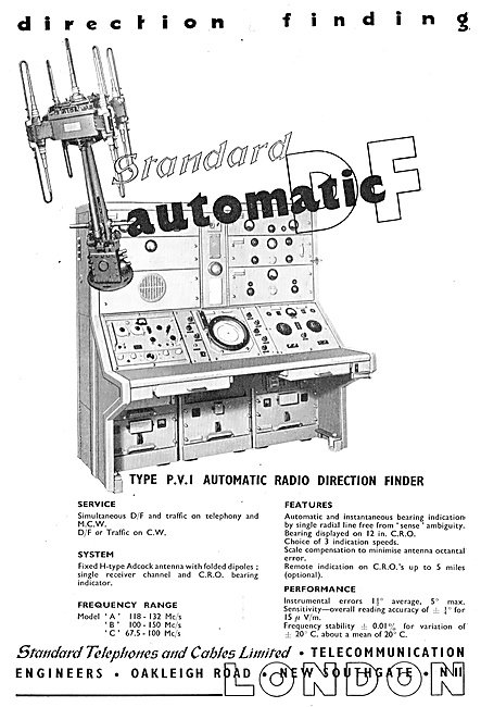 Standard Radio STC Automatic Direction Finding Equipment For ATC 