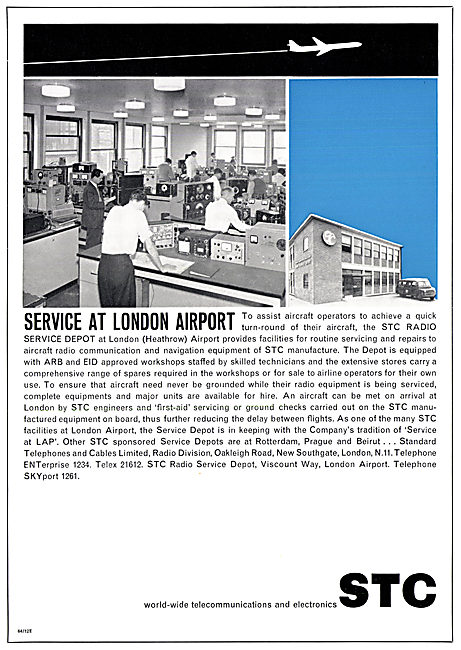 Standard Telephone STC Airfield Service Depot                    