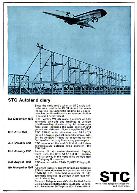 Standard Radio STC  Autoland Diary - BLEU                        