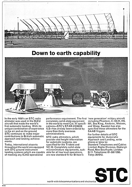 Standard Radio STC Avionics & Airfield Communications Equipment  