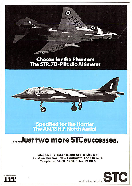 STC Flight & Airfield Navigation Aids - STR.70 Rad Alt           