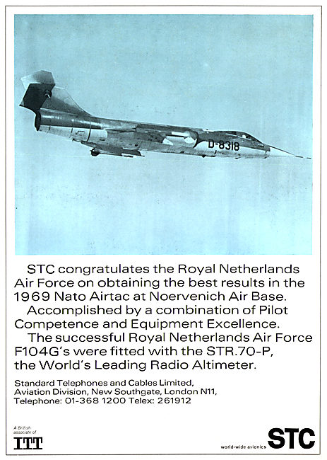 STC Flight & Airfield Navigation Aids - STR.70 Radio Altimeter   