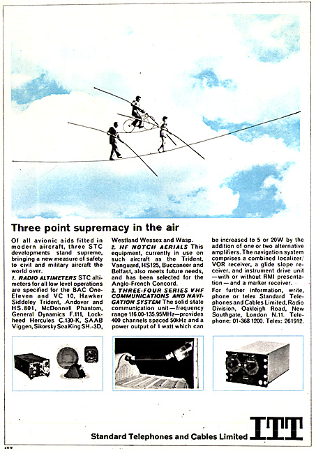 Standard Radio STC Avionics 1967                                 