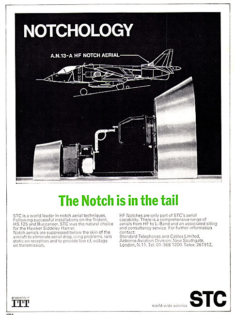 STC Notch Aerials For Military Aircraft                          