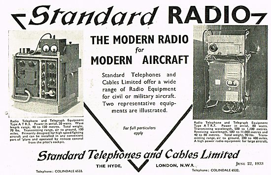 Standard Radio ATR3 ATR7                                         