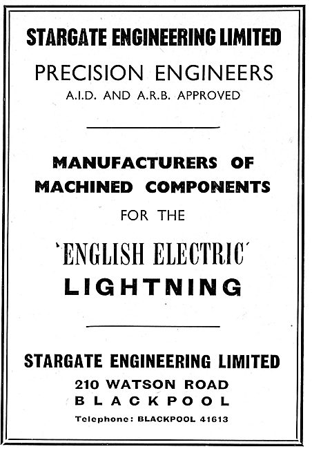 Stargate Engineering: ARB Machined Components For The Lightning  