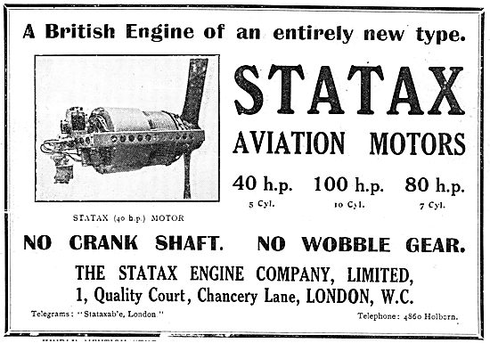 Statax Engine Co - Revolutionary Aviation Motors From 40-80 HP   