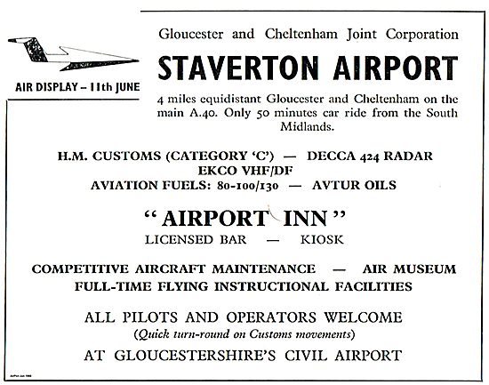 Staverton Airport: Gloucestershire's Civil Airport.              