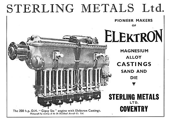 Sterling Metals Coventry - Elektron Castings                     